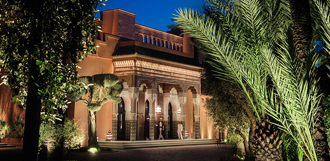Street Level Hotel Facade